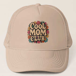Coole Mama Club - Stilvolles Muttertagsgeschenk Truckerkappe