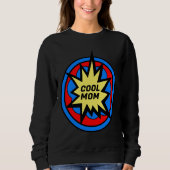 COOLE MAMA COMIC BUCH STYLE T - SHIRT (Vorderseite)