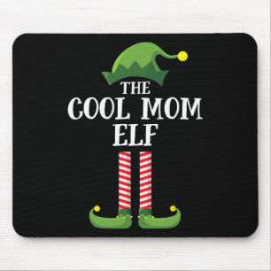 Coole Mama Elf Matching Familiengruppe Weihnachts- Mousepad