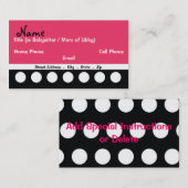 Coole Mama-Geschäfts-Karte Telefonnummerkarte (Vorne/Hinten)