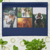 Coole Mama Handschrift Muttertag 4 Foto Geschirrtuch (Gefaltet)