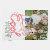 Coole Mama Handschrift Muttertagsbuch Foto Geschirrtuch (Horizontal)