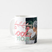 Coole Mama Handschrift Muttertagsbuch Foto Kaffeetasse (Vorderseite Links)