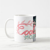 Coole Mama Handschrift Muttertagsbuch Foto Kaffeetasse (Links)