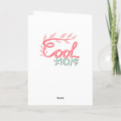 Coole Mama Handschrift Muttertagsbuch Foto Karte (Rückseite)