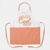 Coole Mama Handschrift Zeichnend Muttertag Schürze (Vorderseite)