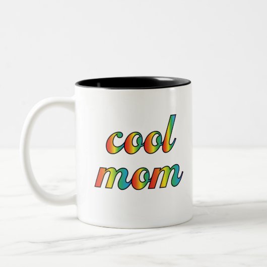 Coole Mama Zweifarbige Tasse (Links)