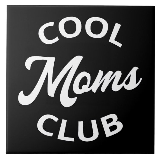 Coole Mamas Club I Fliese (Vorderseite)