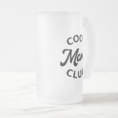 Coole Mamas Club I Mattglas Bierglas (VorderseiteRechts)