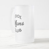 Coole Mamas Club I Mattglas Bierglas (Vorderseite Links)