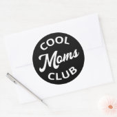 Coole Mamas Club I Runder Aufkleber (Umschlag)