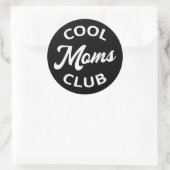 Coole Mamas Club I Runder Aufkleber (Tasche)
