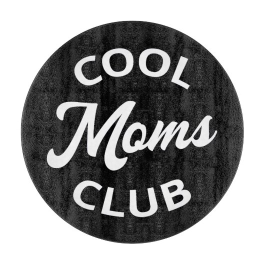 Coole Mamas Club I Schneidebrett (Vorderseite)