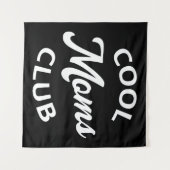 Coole Mamas Club I Wandteppich (Vorderseite (Horizontal))