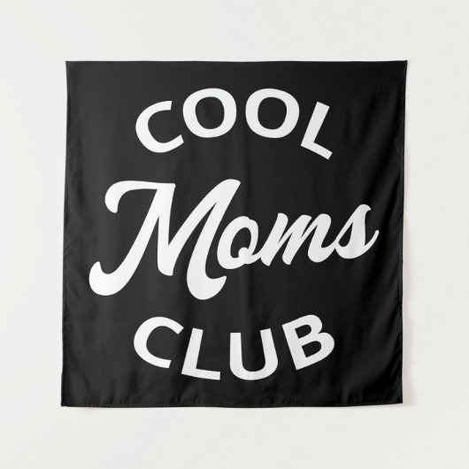 Coole Mamas Club I Wandteppich (Vorderseite)