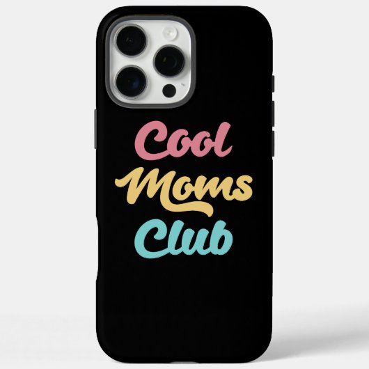 Coole Mamas Club II Case-Mate iPhone Hülle (Rückseite)