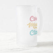 Coole Mamas Club II Mattglas Bierglas (VorderseiteRechts)