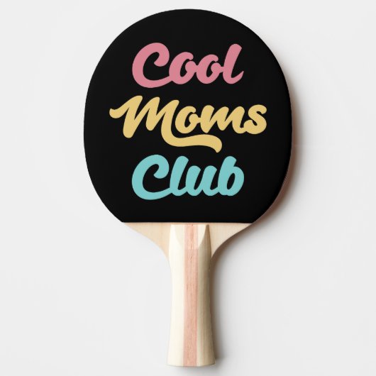 Coole Mamas Club II Tischtennis Schläger (Vorderseite)