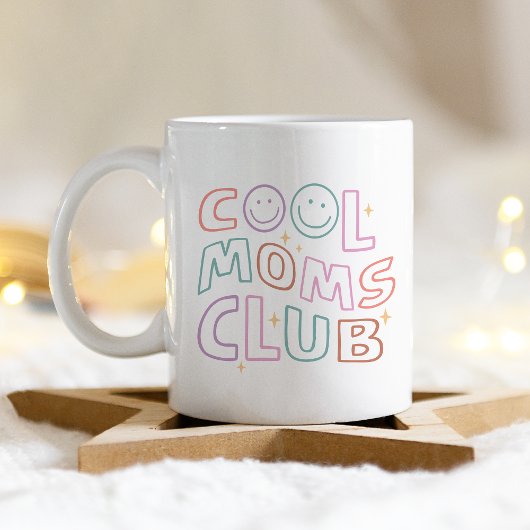 Coole Mamas Club Zum Muttertag Kaffeetasse