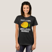 Coole Mango für Mädchen Kinder Mangos Frucht Mango T-Shirt (Vorne ganz)