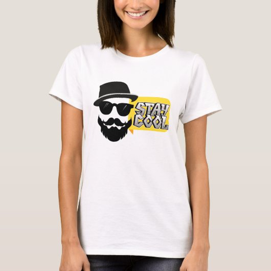 COOLE MÄNNER bleibe T-Shirt (Vorderseite)