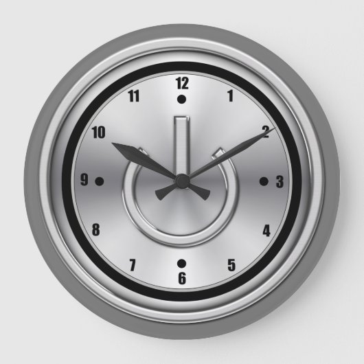 Coole Männer-Bürowand Uhren Computerthema (Vorderseite)