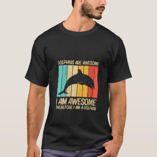 Coole Männerdelfin - Frauen - Delphine T-Shirt