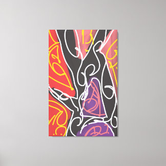 Coole Maori-Kunst von RRW Leinwanddruck