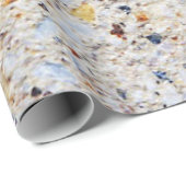 Coole Marmorsteintextur Geschenkpapier (Rolleneckpunkt)