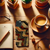 Coole Maskuline Abstrakt Moderne Einzigartiges Bra Case-Mate iPhone Hülle