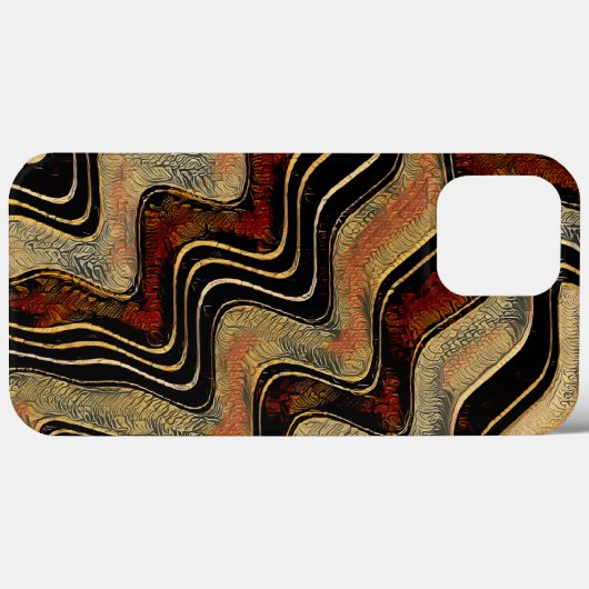 Coole Maskuline Abstrakt Moderne Einzigartiges Bra Case-Mate iPhone Hülle (Rückseite (Horizontal))