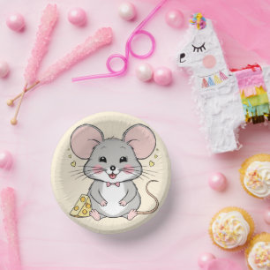 Coole Mäuse Haustiere Cartoon Geburtstag Pappteller