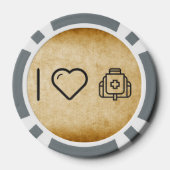 Coole Medikation Pokerchips (Rückseite)