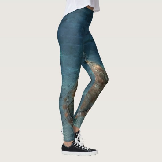 Coole Meereslebewesen Leggings (Rechts)