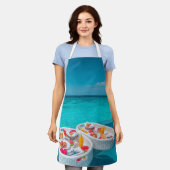 Coole Meereslebewesen Schürze (Getragen)