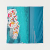 Coole Meereslebewesen Wandteppich (Vorderseite (Horizontal))