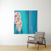 Coole Meereslebewesen Wandteppich (Beispiel (Horizontal))