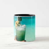 Coole Meereslebewesen Zweifarbige Tasse (Mittel)