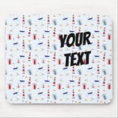 Coole Meeressymbole Mousepad (Vorne)