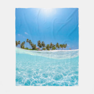 Coole Meerestiere Fleecedecke