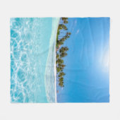 Coole Meerestiere Fleecedecke (Vorderseite (Horizontal))