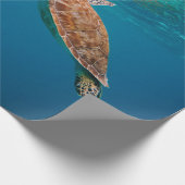 Coole Meerestiere Geschenkpapier (Ecke)