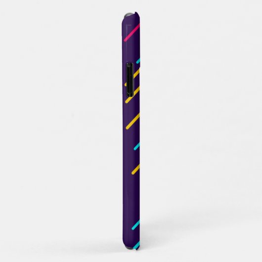 Coole Mehrfarbige Sprinklen Case-Mate iPhone Hülle (Hinten/Rechts)