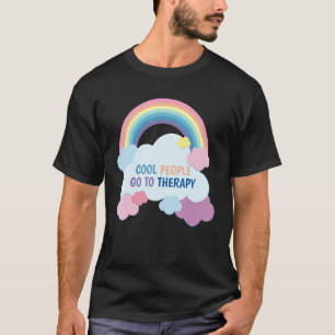 Coole Menschen gehen zu Therapiepsychiker T-Shirt