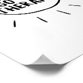 Coole Menschen gehen zur Therapie Sensibilisierung Poster (Ecke)