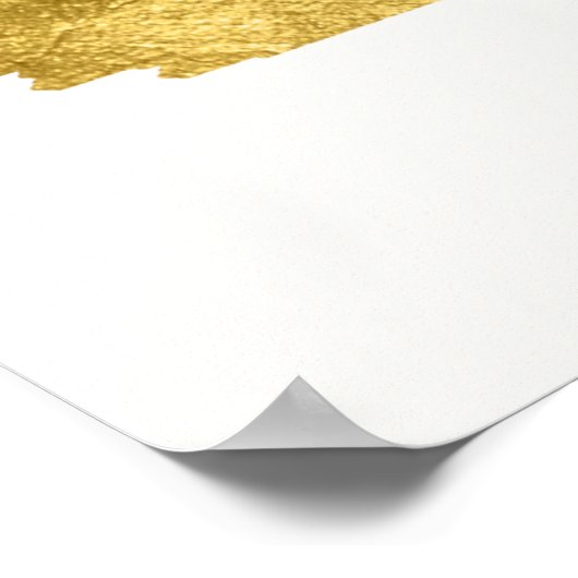 Coole Menschen leben hier Poster (Ecke)