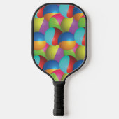 Coole Metallbälle Pickleball Schläger (Rückseite)
