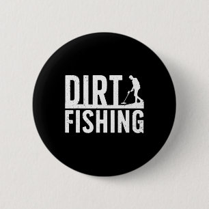 Coole Metalldetektion für Damen Button