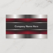 Coole Metallic-Einzigartige Visitenkarten Visitenkarte (Vorderseite)