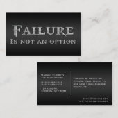 Coole metallische Leben-Trainer-Geschäfts-Karten Visitenkarte (Vorne/Hinten)